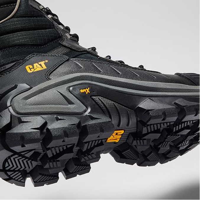 Close-up of shoe from the side.