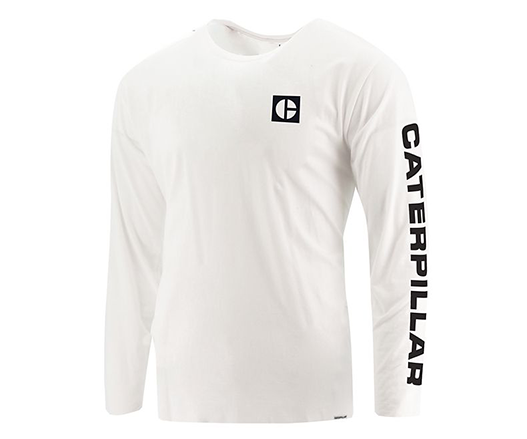 CAT Men's C-Block Long Sleeve Tee