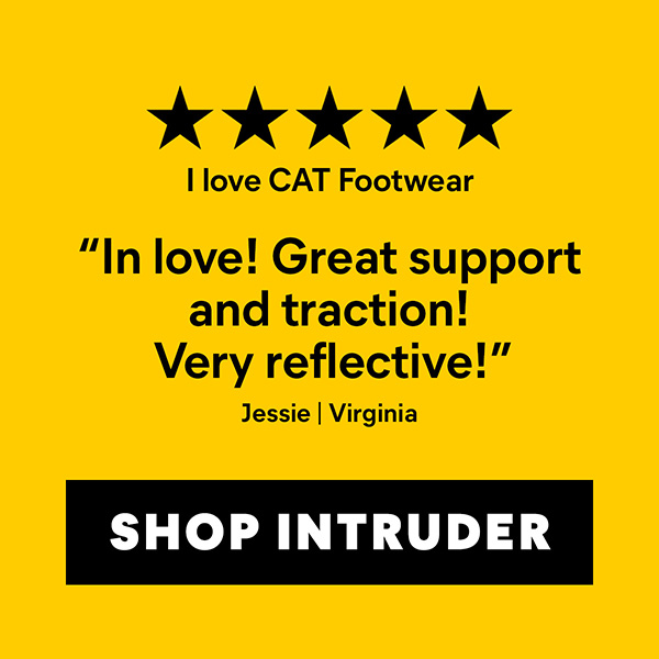 Quote from Jesse in Virginia: 'In love! Great support and traction! Very reflective!'