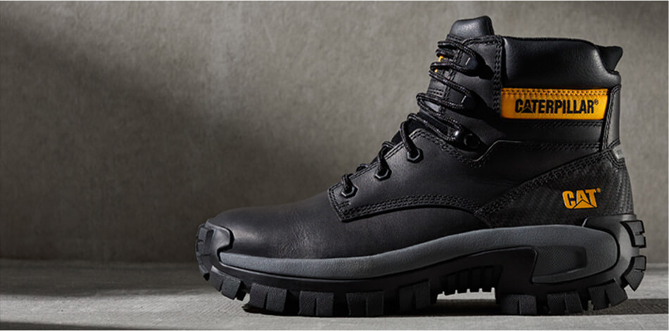caterpillar slip on safety shoes