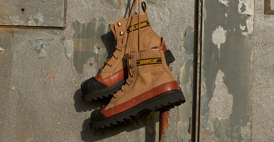 CAT Footwear X Nigel Cabourn Omaha Boot Dijon Color