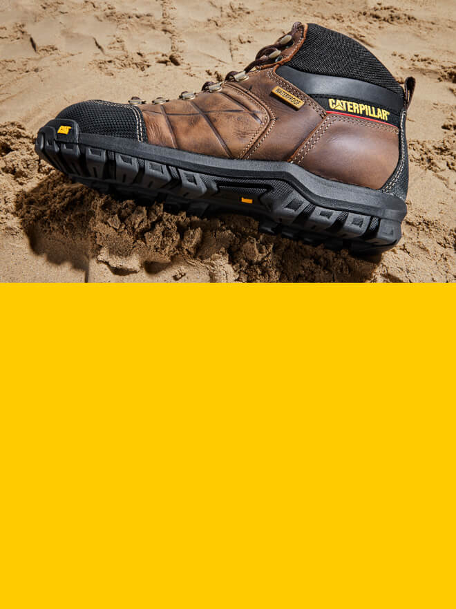 Caterpillar Men Threshold Waterproof Steel Toe Work Boot Boot