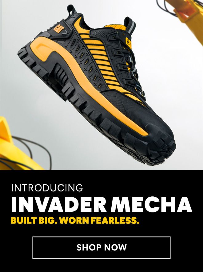 Black & yellow Invader Mecha shoe.