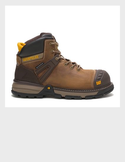 Brown Excavator Superlite Boot.