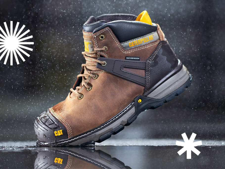 Caterpillar Work Boots - Comfortable 