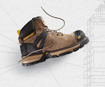 Caterpillar Work Boots - Comfortable 