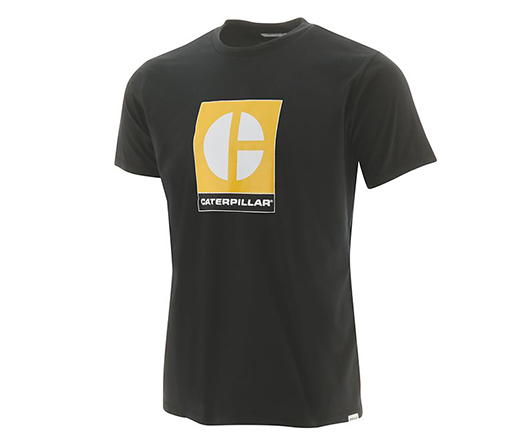 CAT Men's C-Block Logo Tee