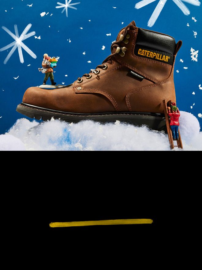 Caterpillar Work Boots - Comfortable Work Shoes