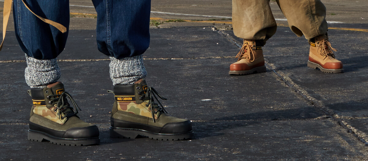 About Cat - Cat Footwear X Nigel Cabourn | CAT Footwear About Cat - Cat Footwear X Nigel Cabourn | CAT Footwear