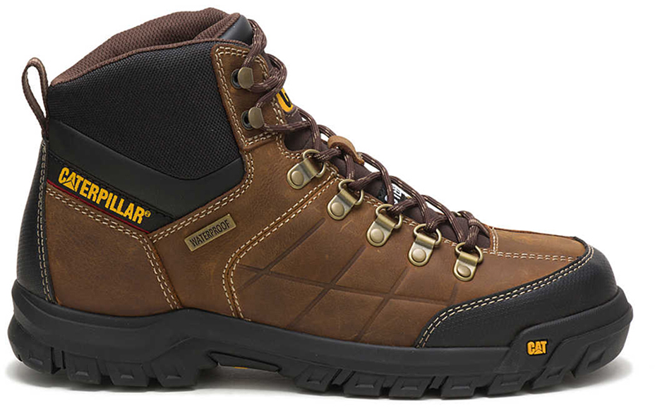 Brown boot.